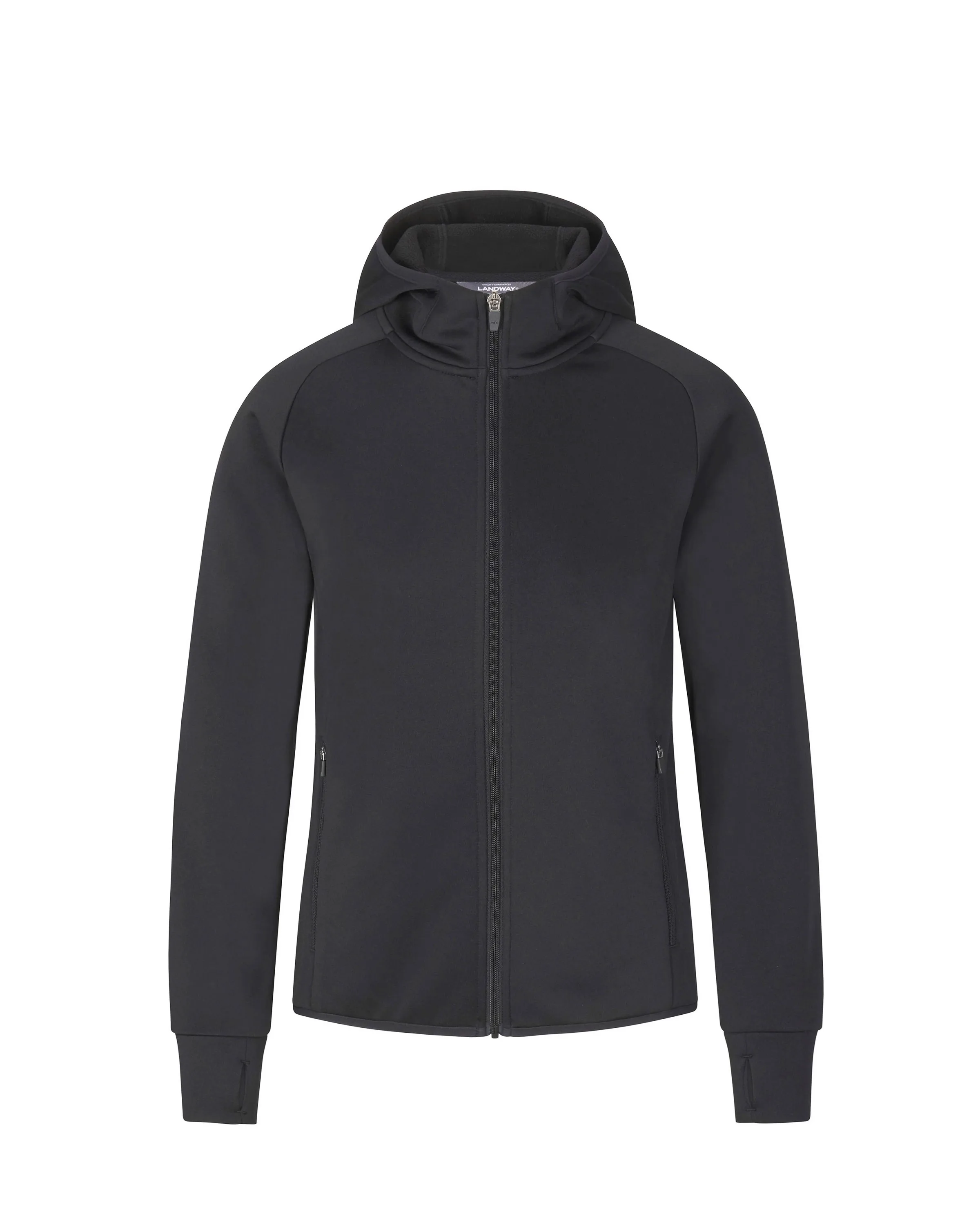 Ladies' Hooded Flash Performance Knit Jacket view 2