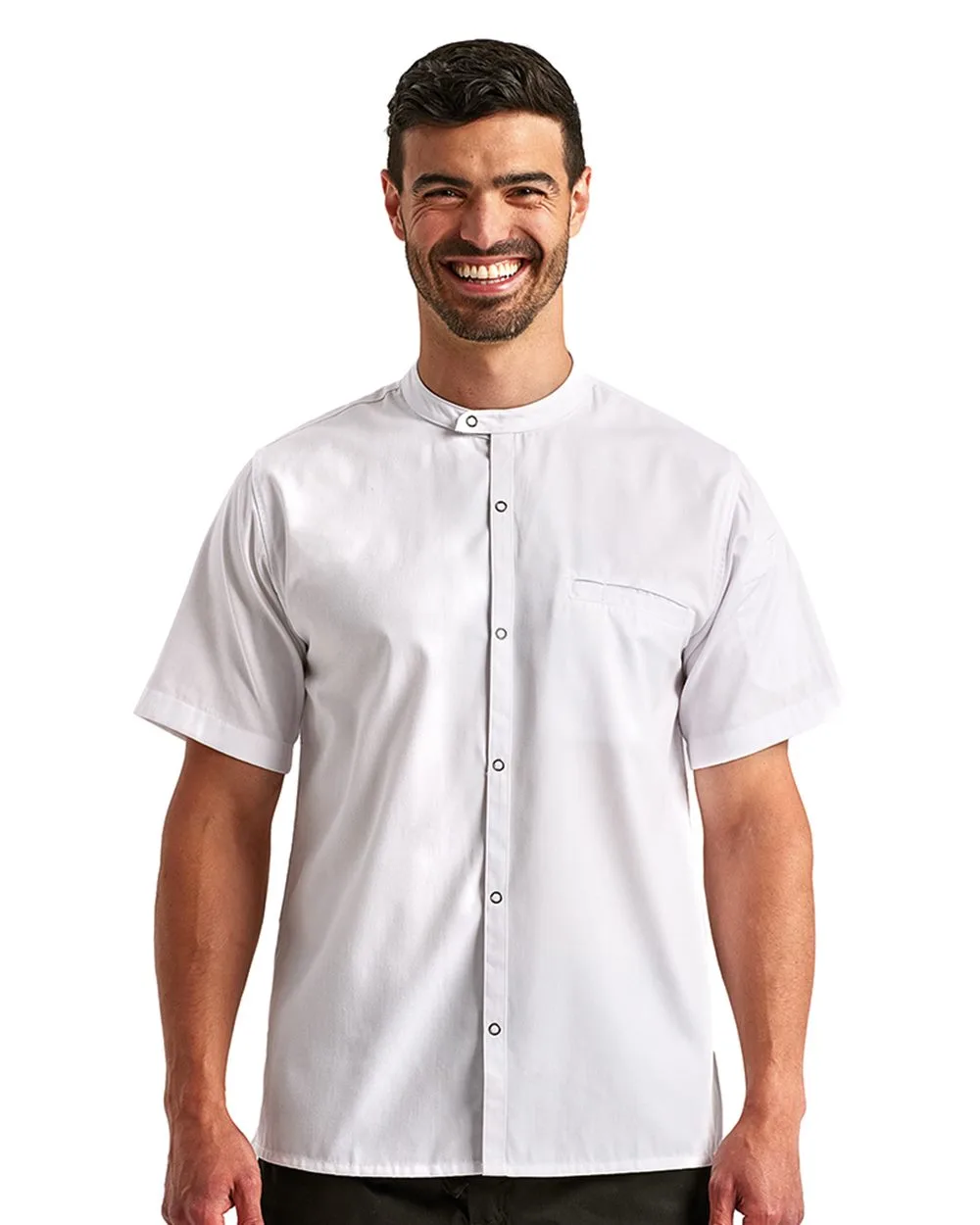 Artisan Collection by Reprime® Unisex Chef's Recycled Shirt view 2
