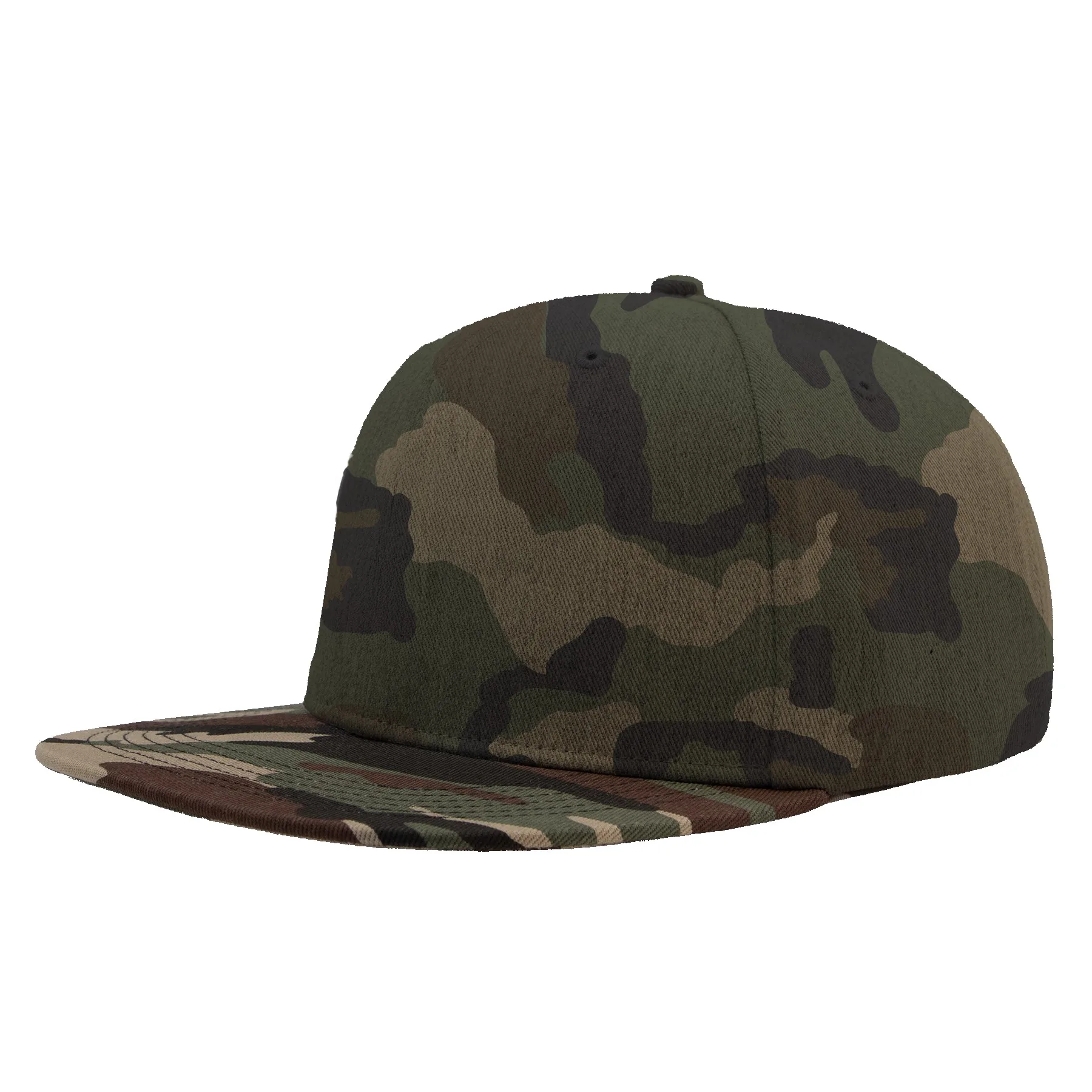 Chino Twill Flat Brim Cap view 3