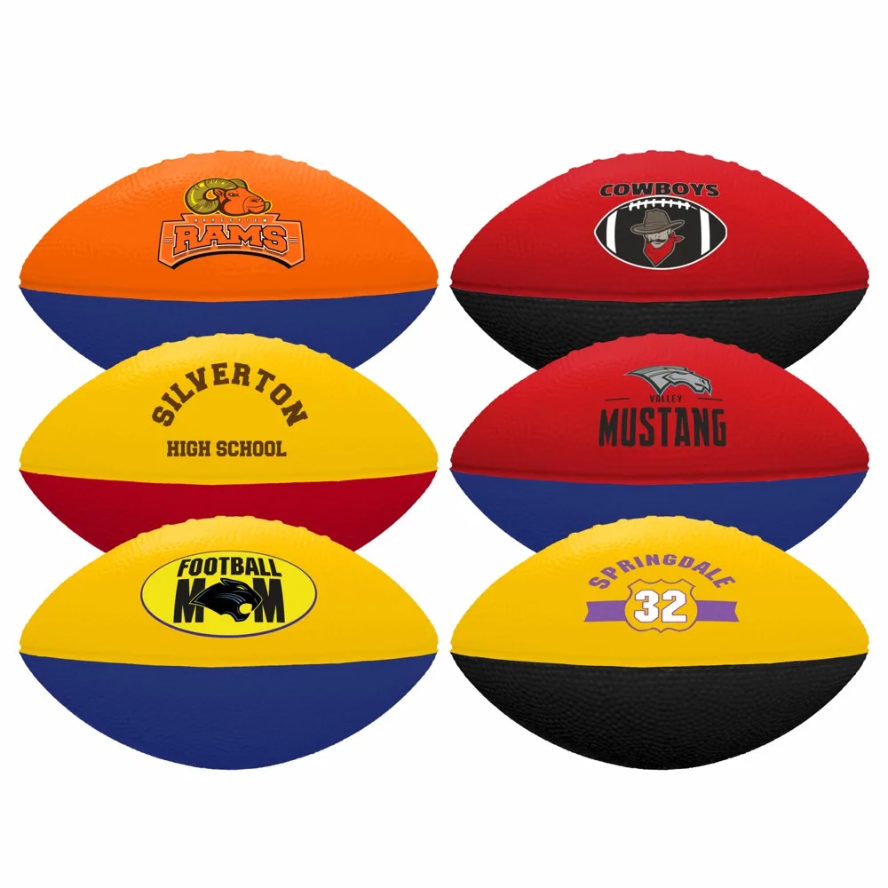 7" 2-Toned Foam Football
