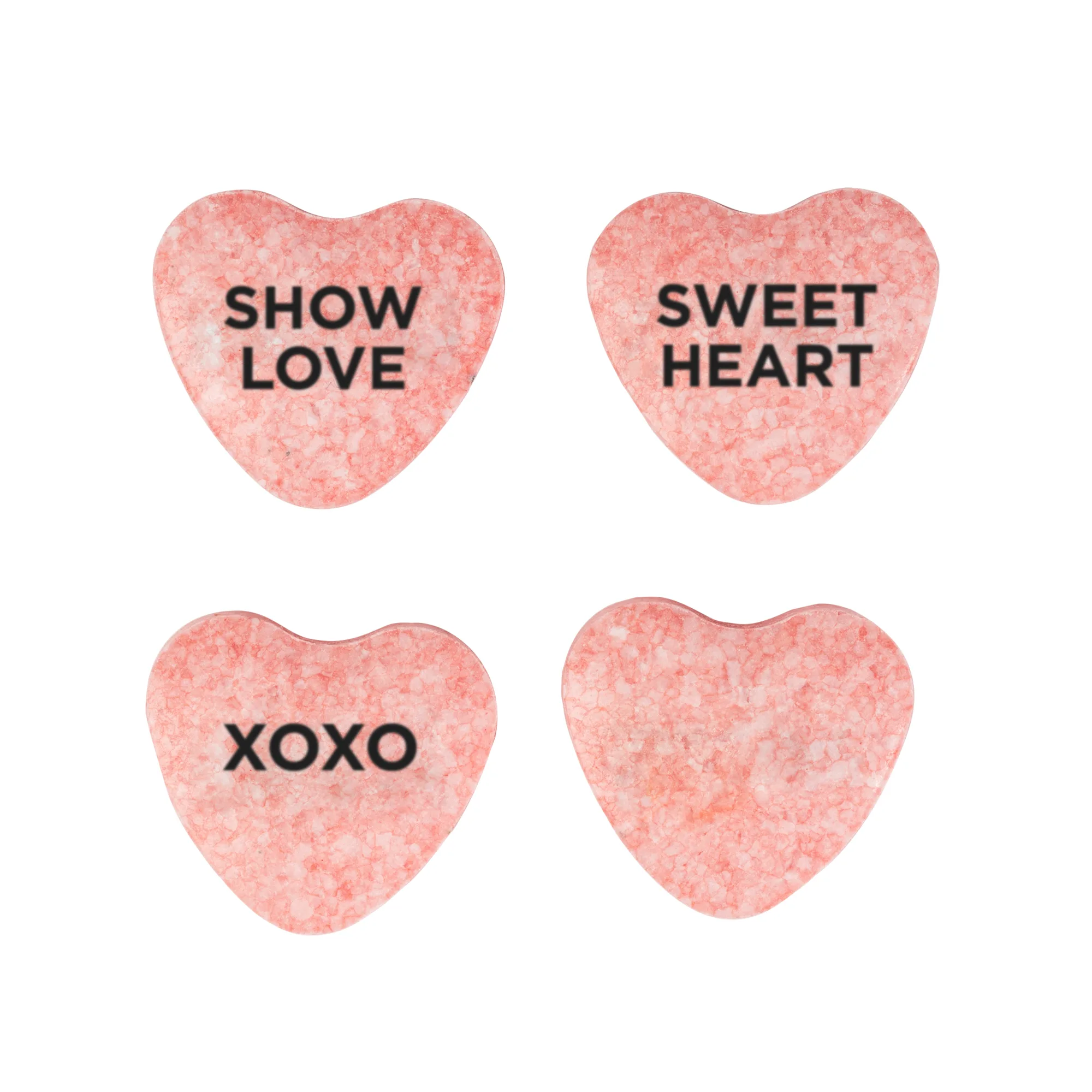 Rectangular Tin - Imprinted Conversation Hearts view 5