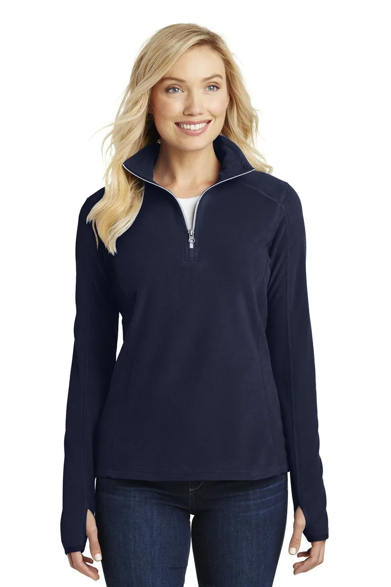 Port Authority® Women's Microfleece 1/2-Zip Pullover.