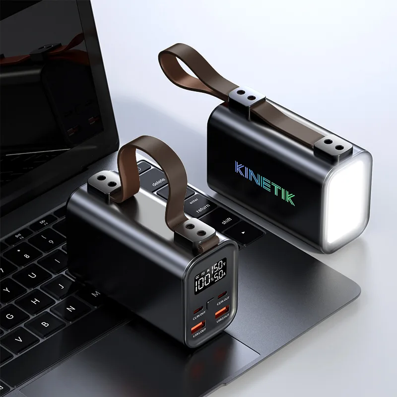 Venture, 130W Tablet/Laptop Charging Power Bank with Dual Type-C and USB Ports view 5