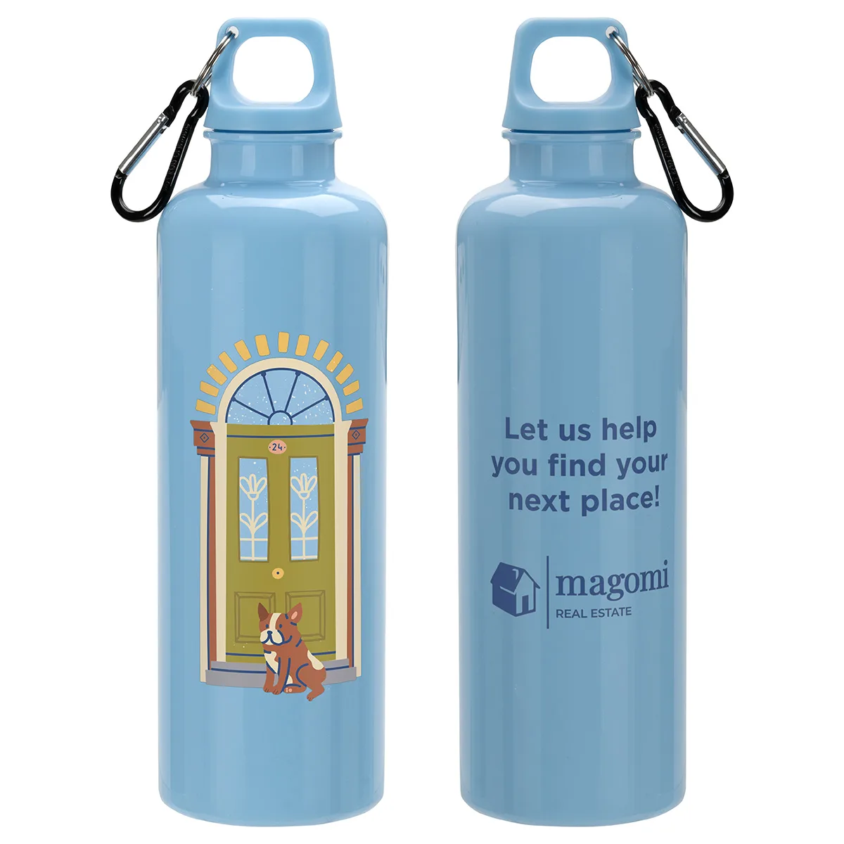Aloha 25 oz RPET Reusable Bottle w/ Carabiner view 6