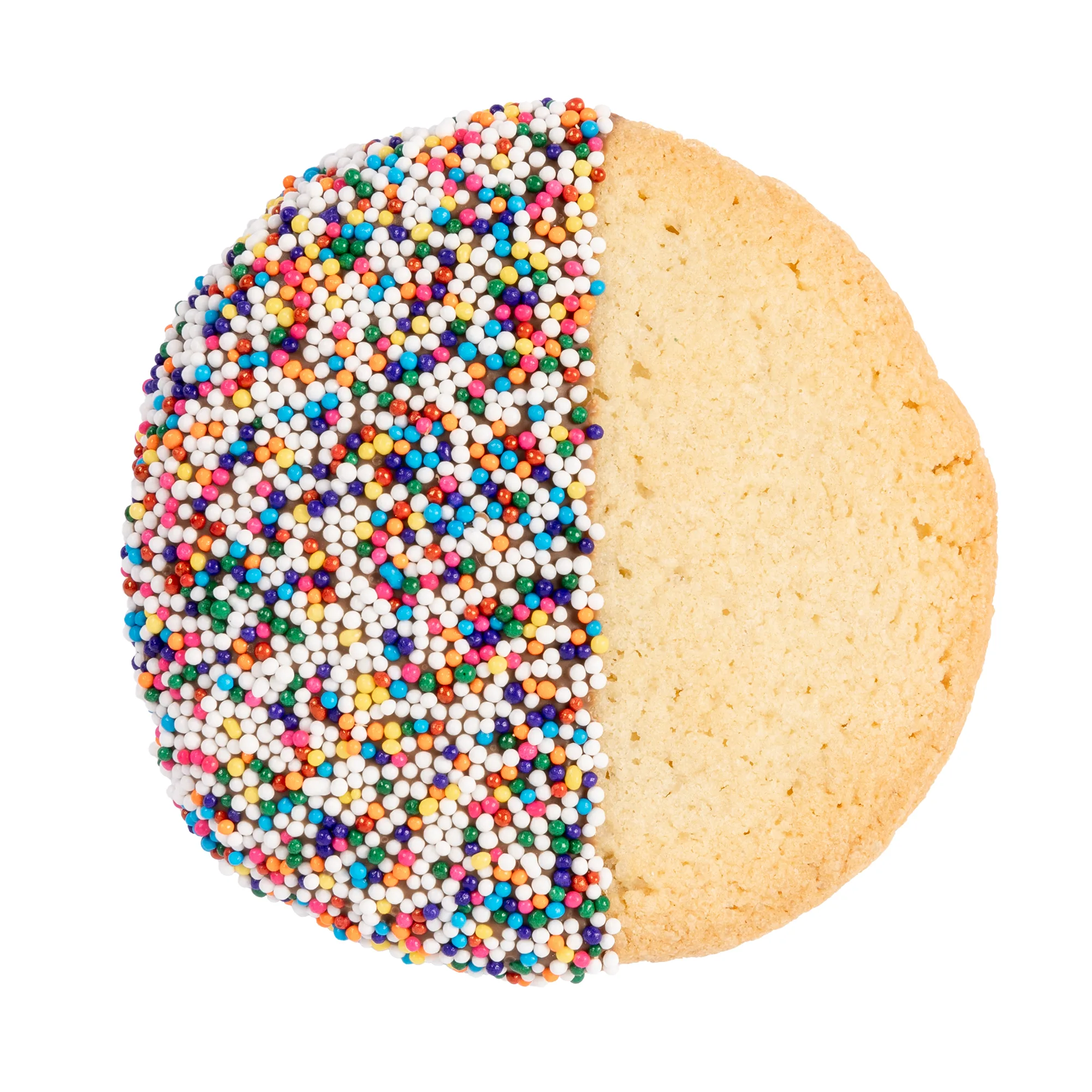 Chocolate Dipped Round Cookie in Gift Tin view 2
