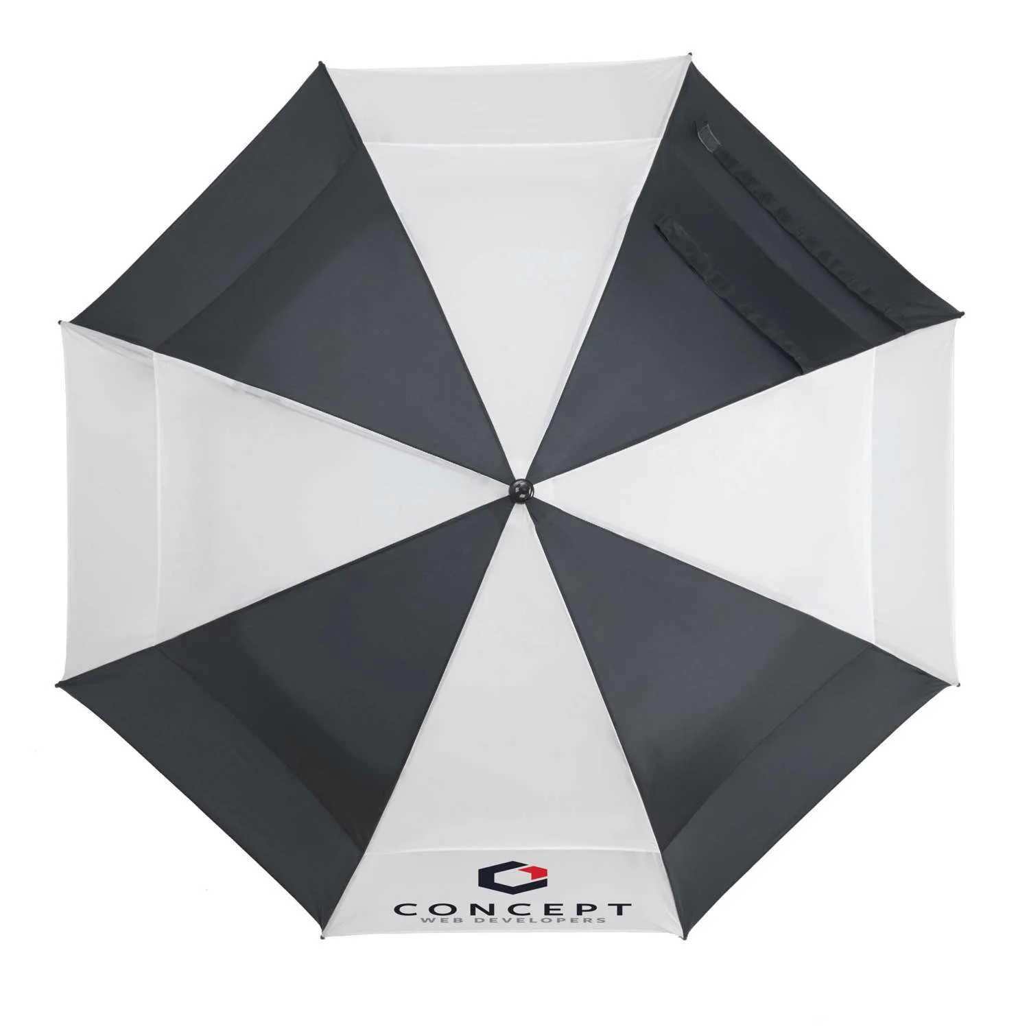 Challenger Alternating Panels Umbrella (1 Imprint) view 7