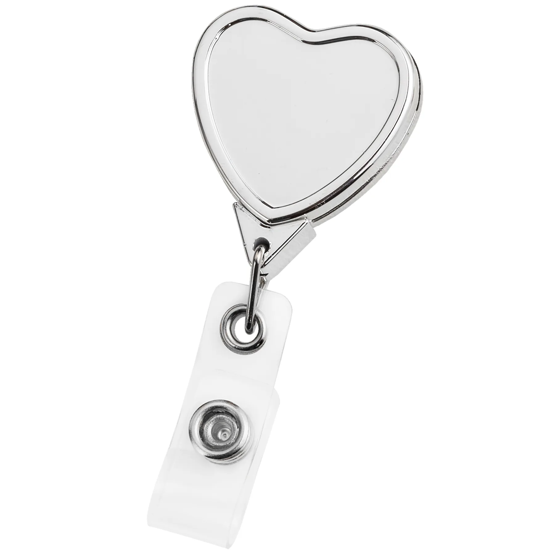 Chrome Heart Retractable Badge Reel view 2