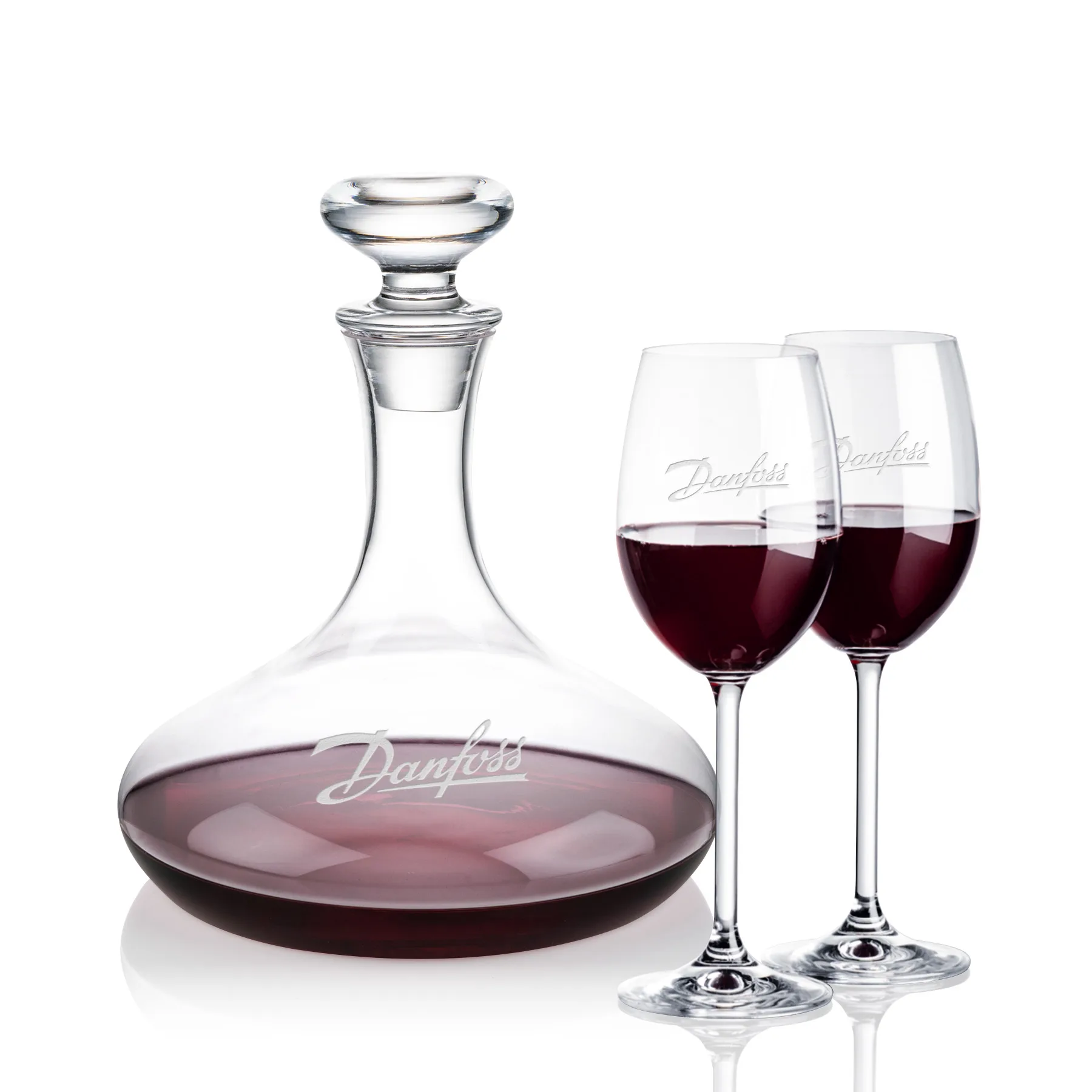 Decanter & 2 Wine