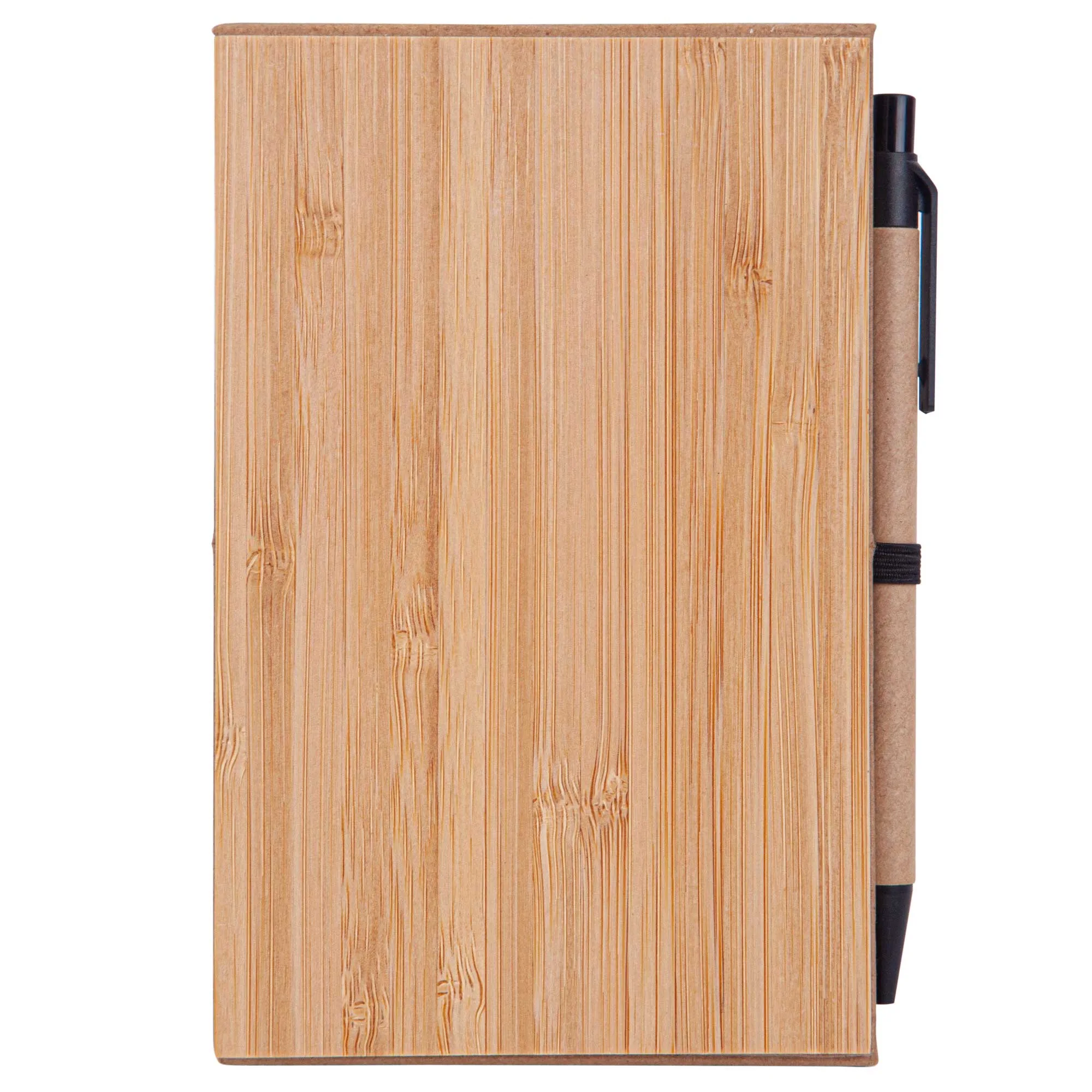 Bamboo Phone Holder Notepad & Pen Set w/Sticky Notes view 2
