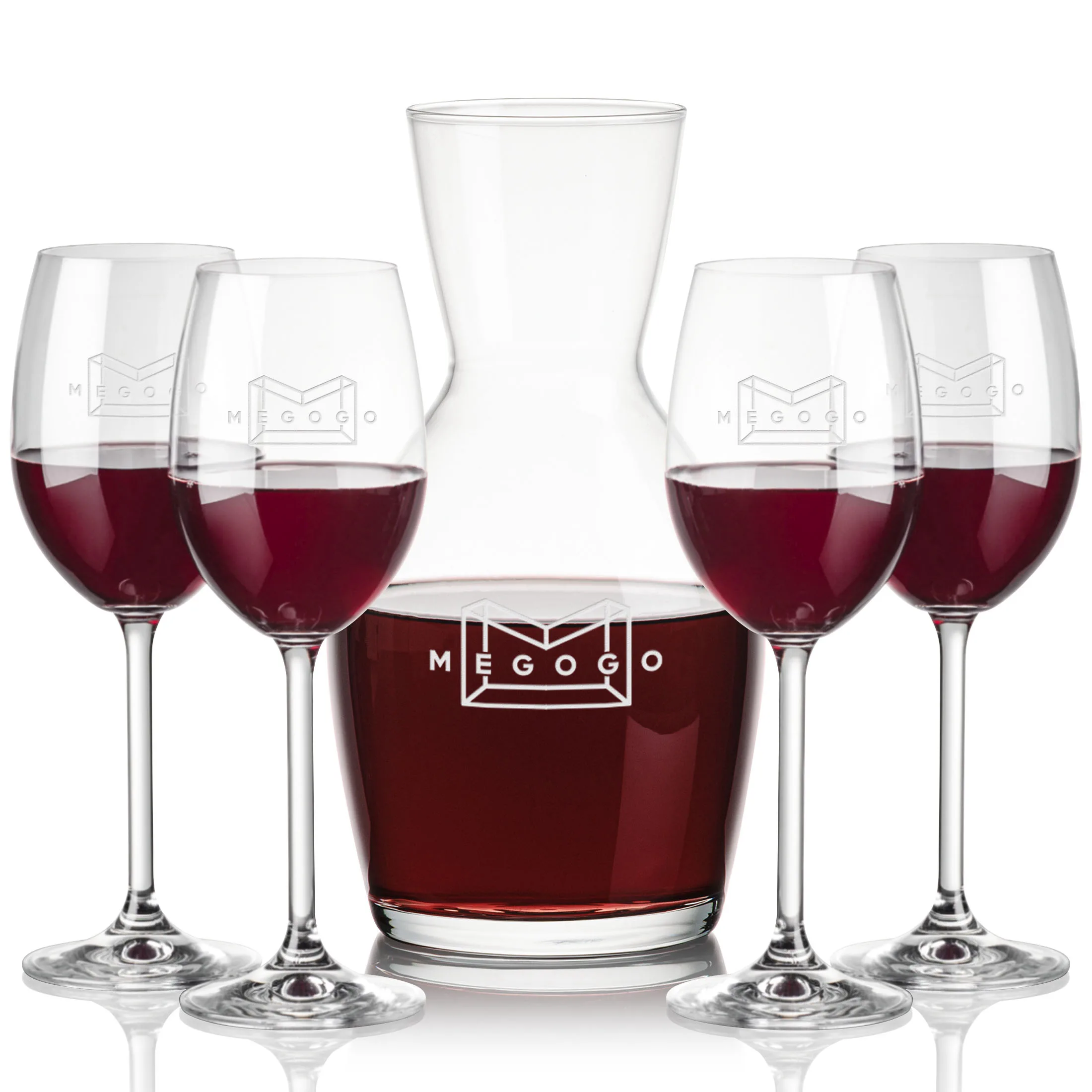 Carafe & 4 Wine