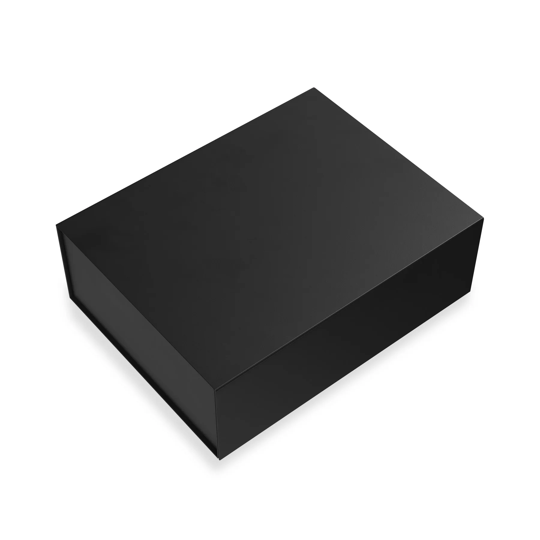 Large Matte Black Magnetic Gift Box view 3