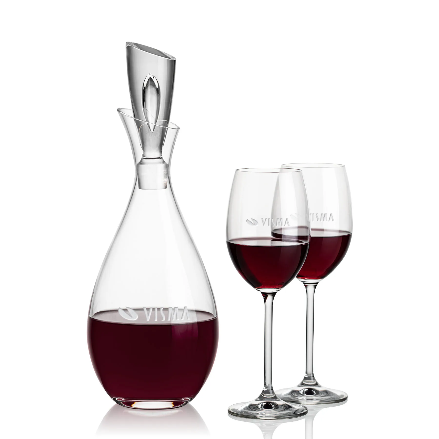 Decanter & 2 Wine