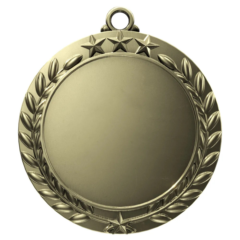 Vibraprint® Antique Star Wreath Insert Medallions (2-3/4") view 2