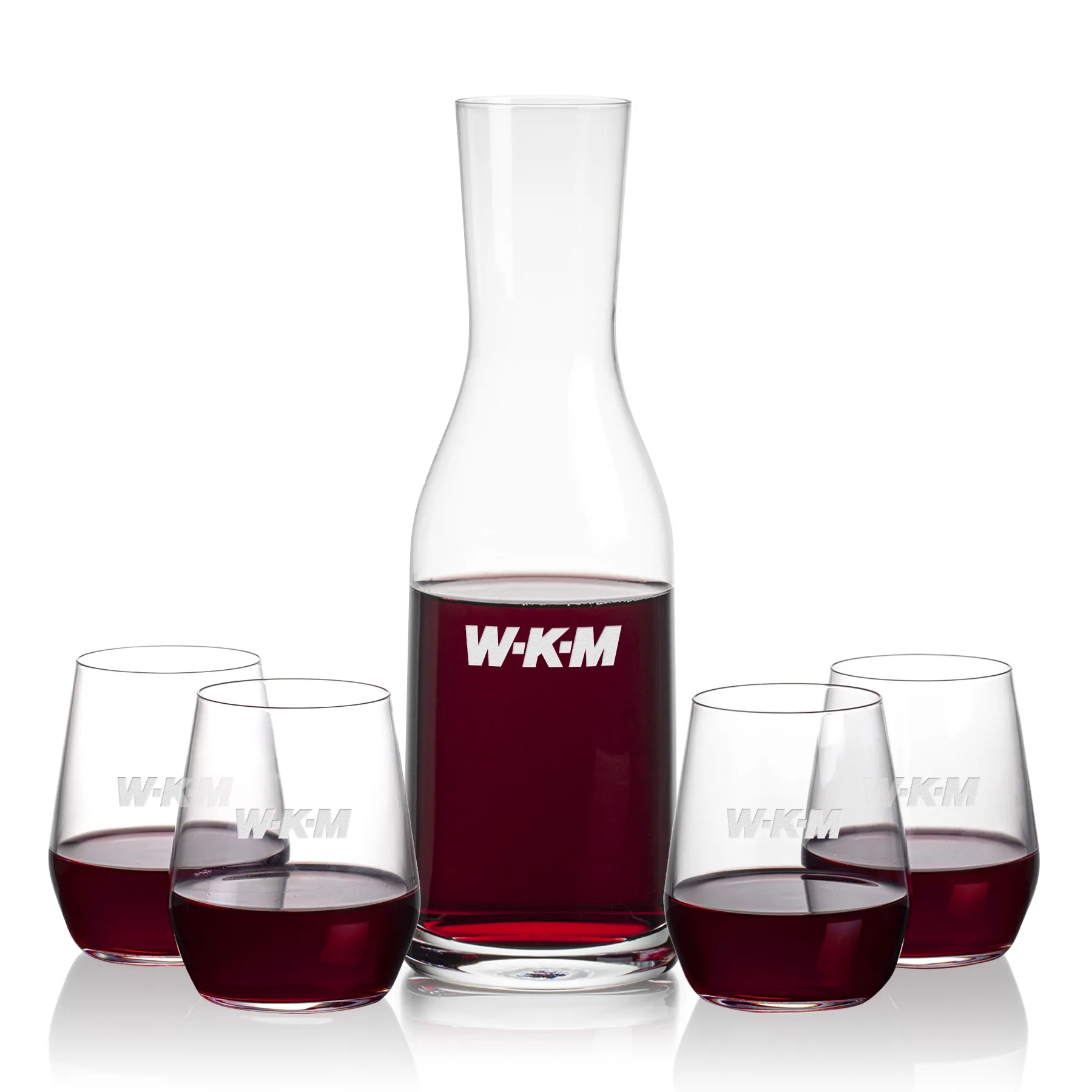 Carafe & 4 Stemless