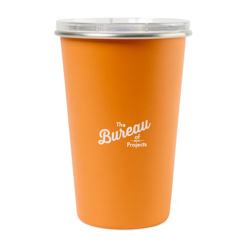 Arlo Classics Stainless Steel Travel Tumbler - 14 Oz. - Carrot Curl