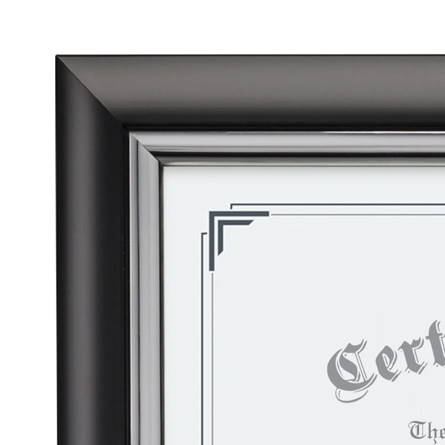 Corner- Black/ Silver