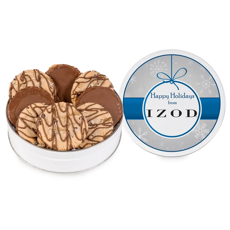 Fresh Beginnings Dreamy Drizzle Chocolate Chip Cookie Tin (Small)