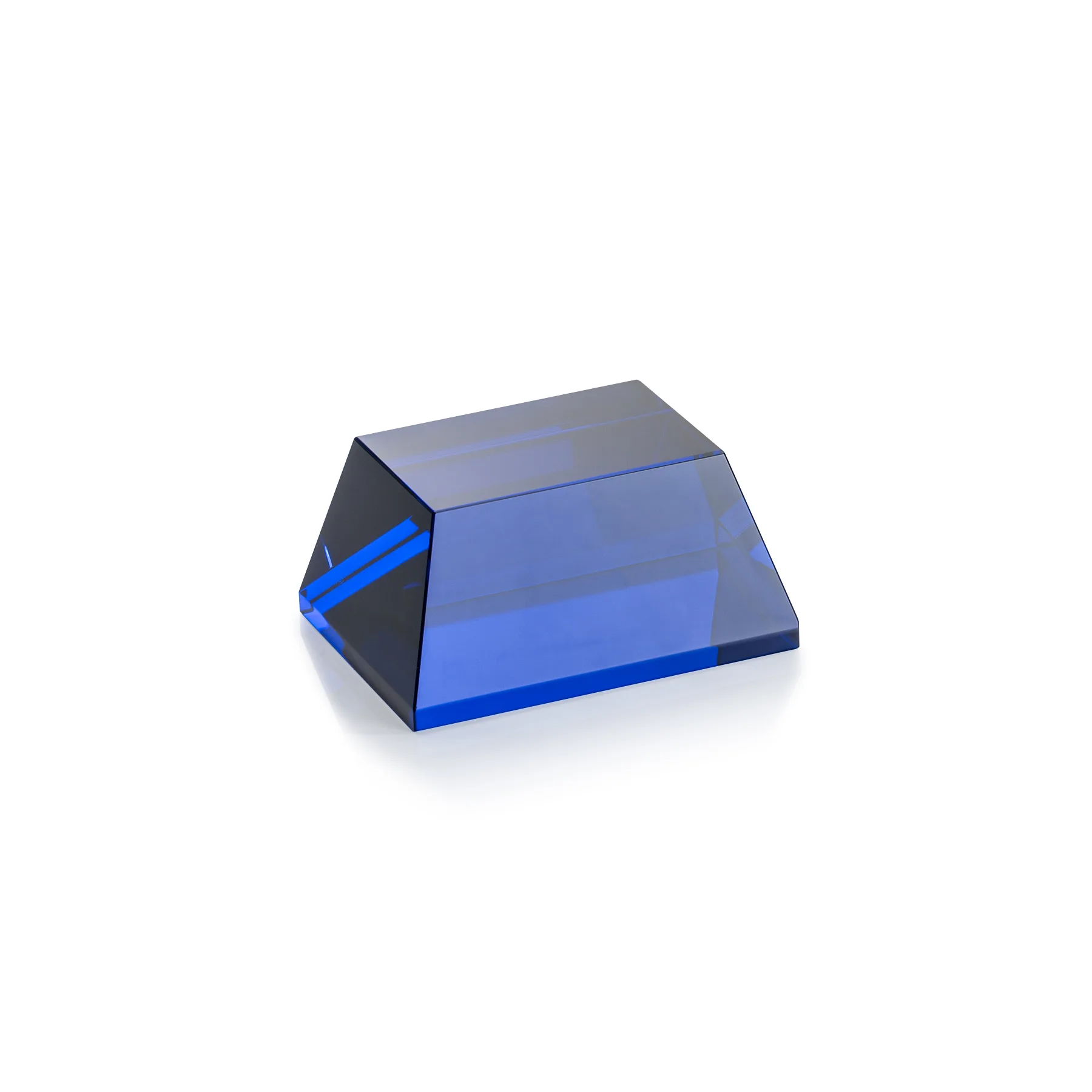 Blue, 4" x 2" x 3"