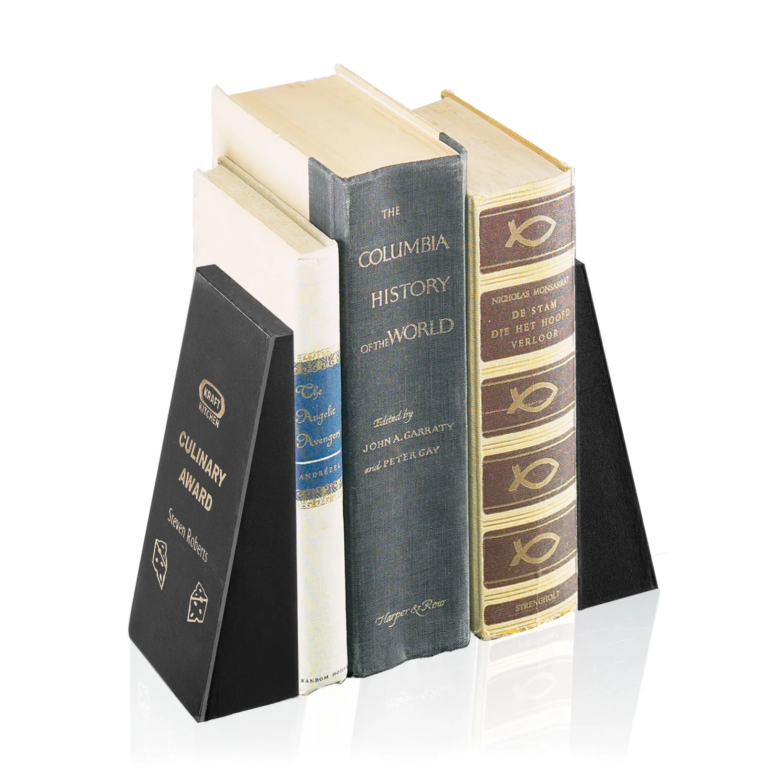 Daphne Bookends - Marble