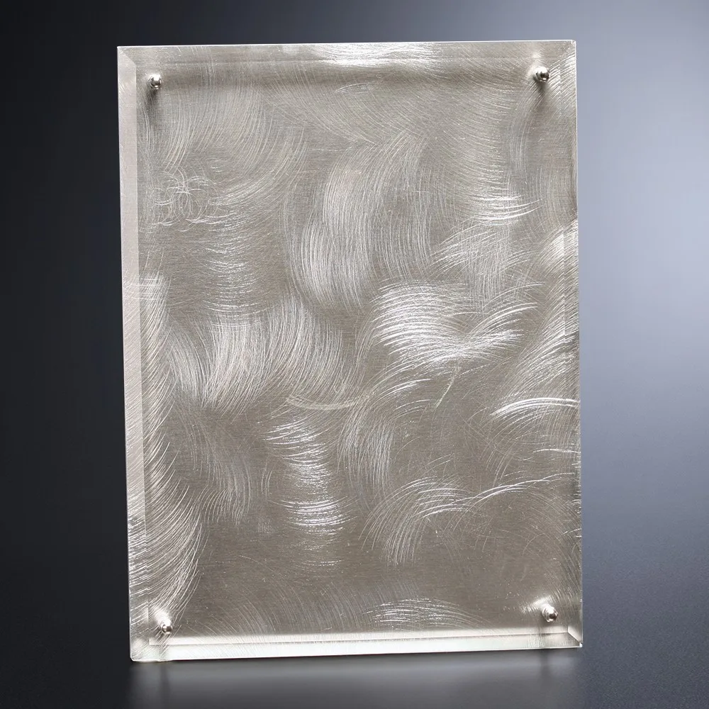 Silver Alloy Plaque 8" x 10" view 3