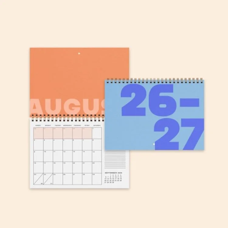 Academic Calendar - Small - Horizontal view 3