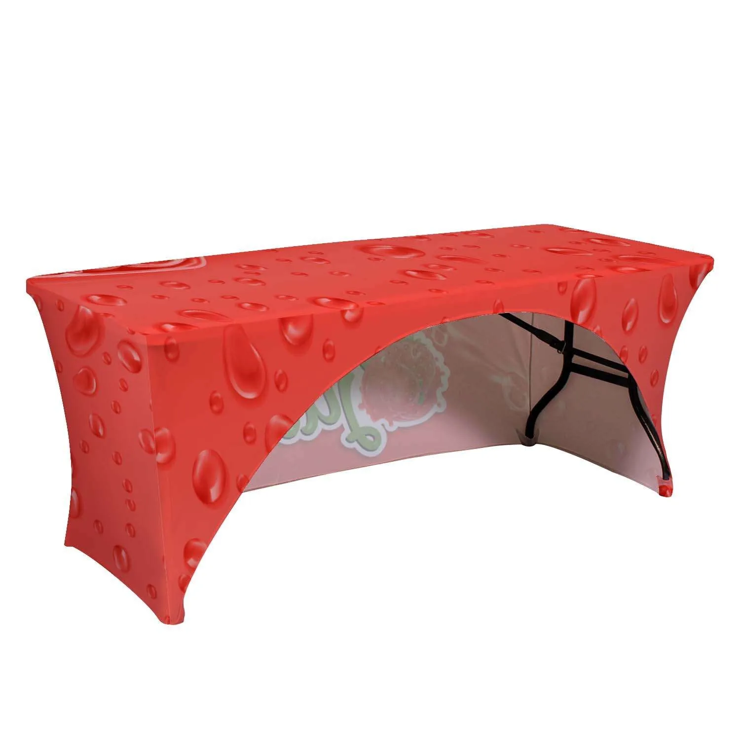 6' UltraFit Curve Table Throw (Full-Color Full Bleed) view 5